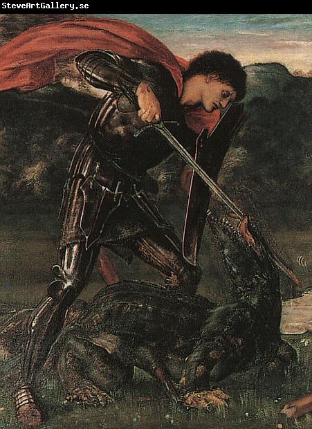 Burne-Jones, Sir Edward Coley St. George Kills the Dragon